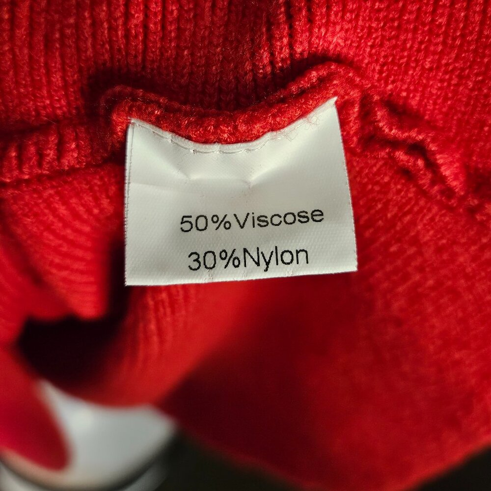 Red Sweater, Large - Picture 2 of 6